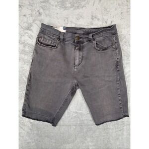 Marine Layer Cutoff Shorts Mens 32 Original Slim Gray Cutoff Shorts Stretch